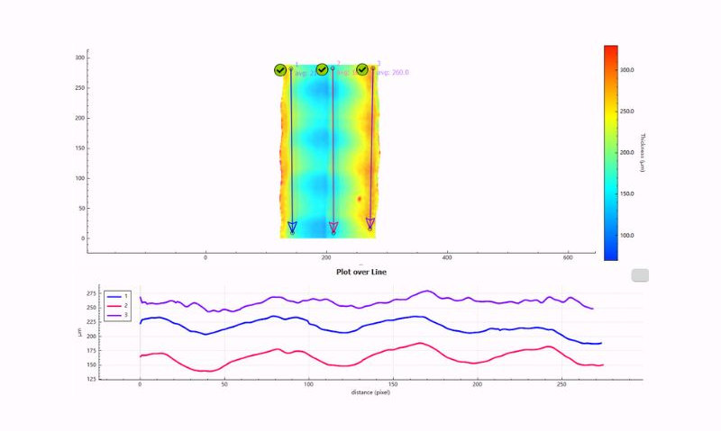 使用涂魔師3D測厚系統(tǒng)在線實(shí)時(shí)監(jiān)測蛇形管絕緣涂層厚度