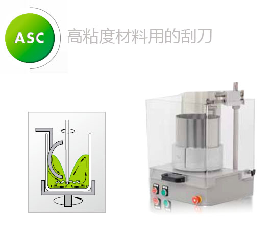 ASC高粘度材料用的刮刀